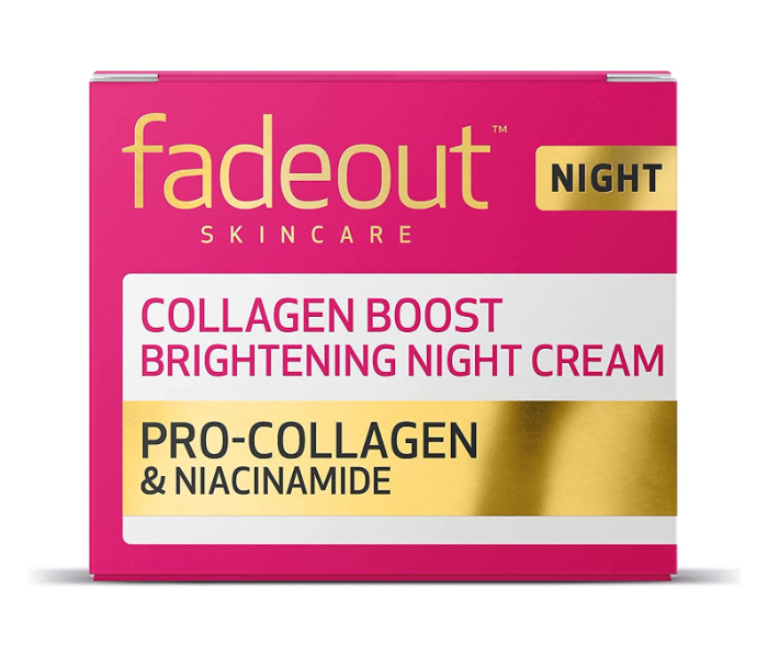 Fade Out Collagen Boost Night Cream with Pro-Collagen &amp; Niacinamide 50ml - Zoom Image