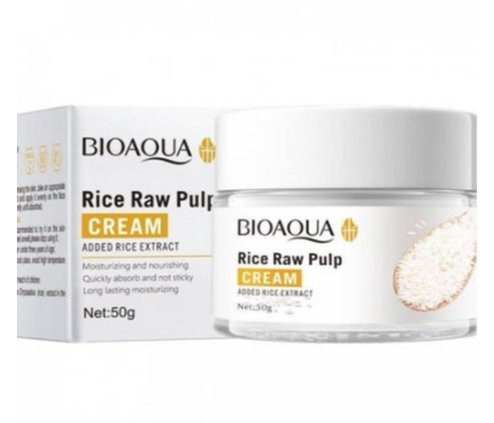 BioAqua Rice Raw Pulp Cream - Zoom Image