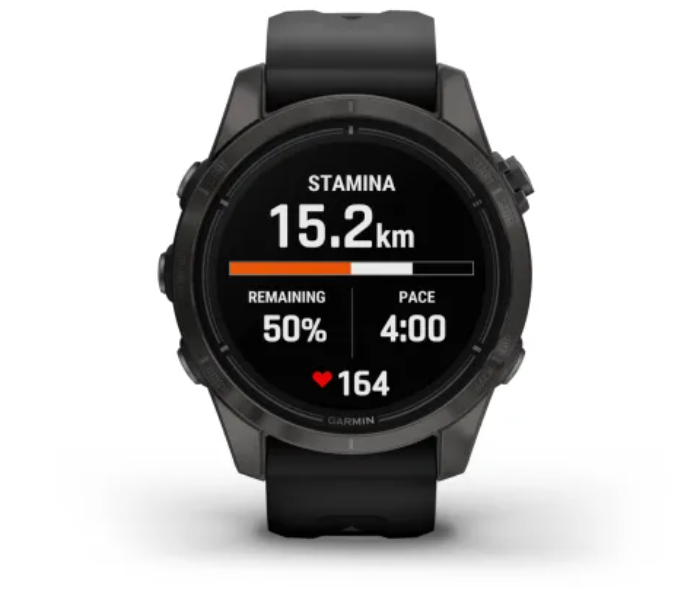 Garmin 010-02802-15 Epix Pro Gen 2 Sapphire Edition Carbon Grey DLC Titanium - Black - Zoom Image 4