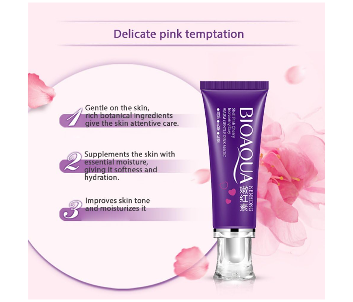 BIOAQUA Skin Lightening Face Body Cream Cherry Pink Lips Armpit Private Part Gel Intimate Bleaching Cream - Zoom Image 5