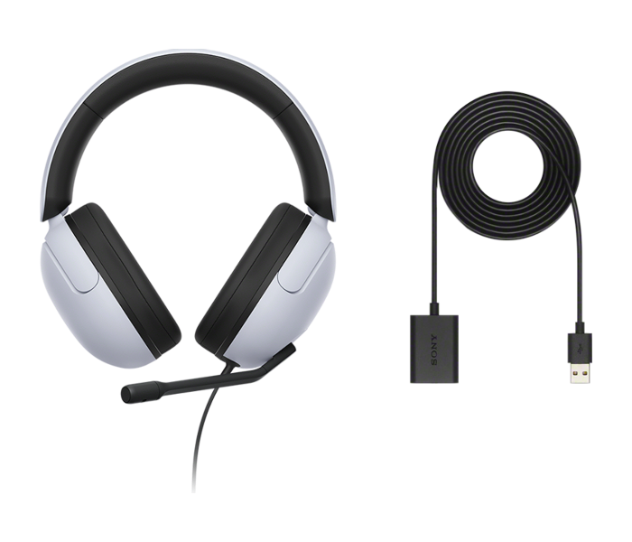 Sony Inzone H3 MDR-G300/W Wired Gaming Headset - White - Zoom Image 8