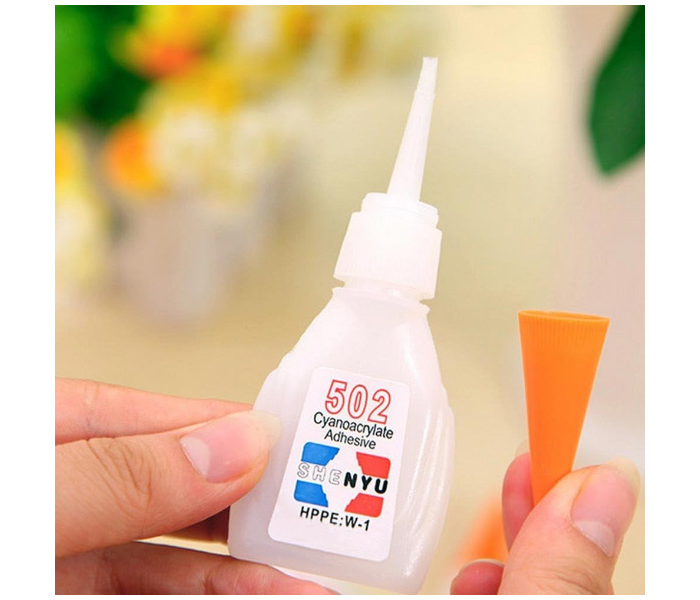 High Quality Super Glue Extra Strong Glue, Precise Repairs, Immediately Clear Glue for Metal, Wood, Plastic, Leather  - Zoom Image 3