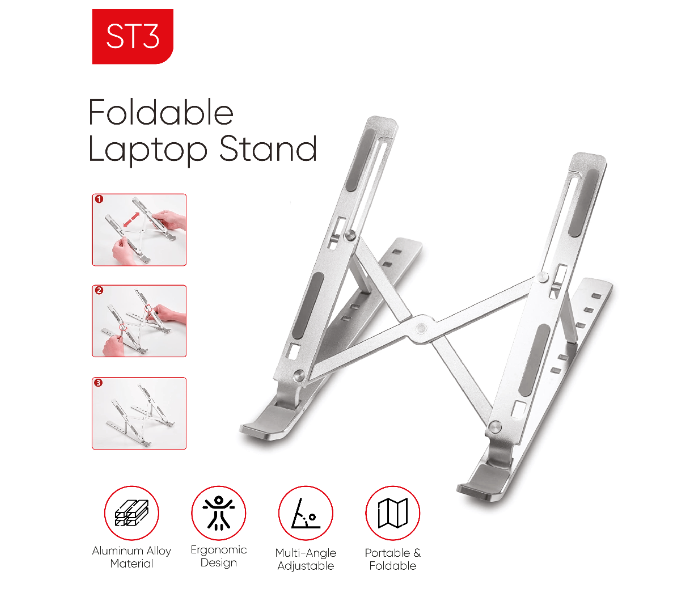 ISmart Foldable Laptop Stand - Zoom Image 2