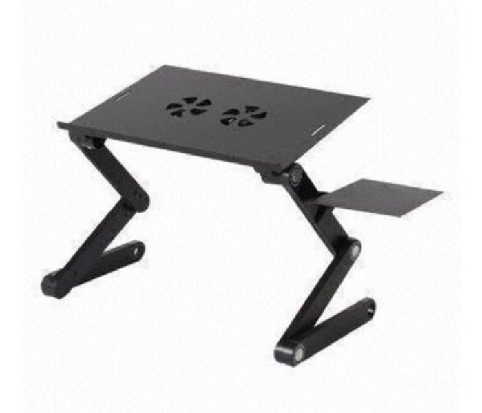 Goldedge Foldable Laptop Table With Mouse Pad Holder - Zoom Image