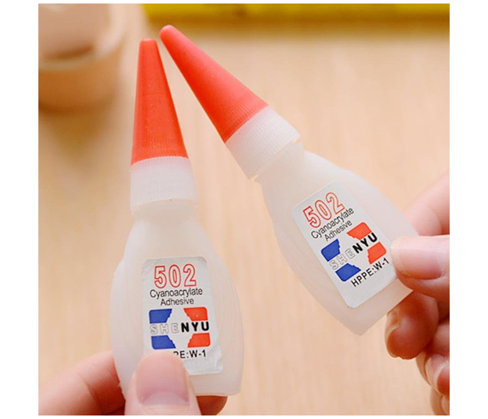 High Quality Super Glue Extra Strong Glue, Precise Repairs, Immediately Clear Glue for Metal, Wood, Plastic, Leather  - Zoom Image 1