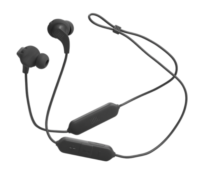 JBL Endurance RunBT 2 Bluetooth In-Ear Headphones - Black - Zoom Image 4