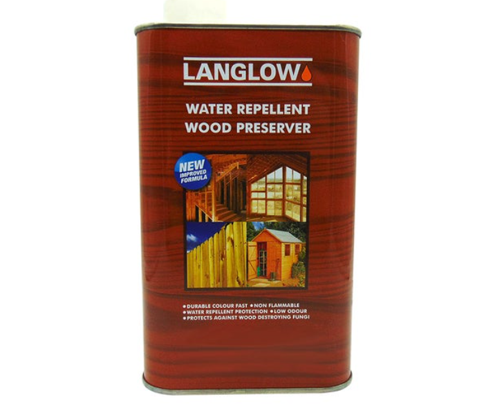 Langlow Water Repellent Wood Preserver Wood Worm Killer - Zoom Image