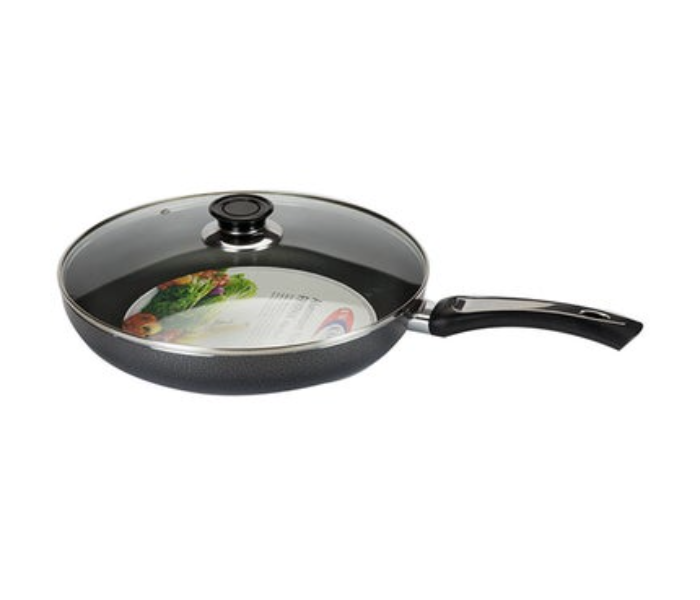 KAWASHI Opera Frying Pan With Lid Black 28cm - Zoom Image