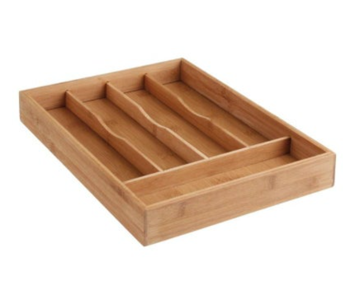 5Five Bamboo Kitchen Cutlery Holder (34 x 25 x 4.3 cm) - Zoom Image