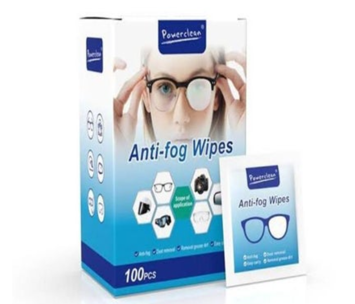 POWER CLEAN Anti Fog Wipes - Zoom Image