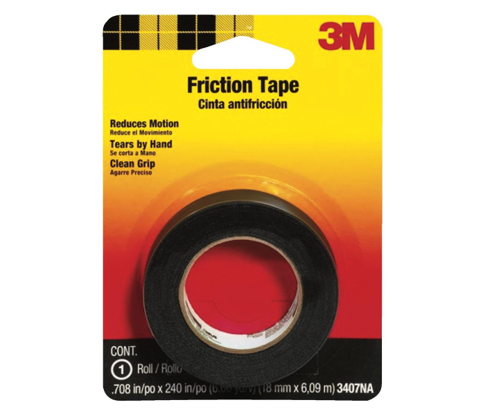  3M Cotton Cloth Friction Tape (18 mm x 6.09 m) - Zoom Image