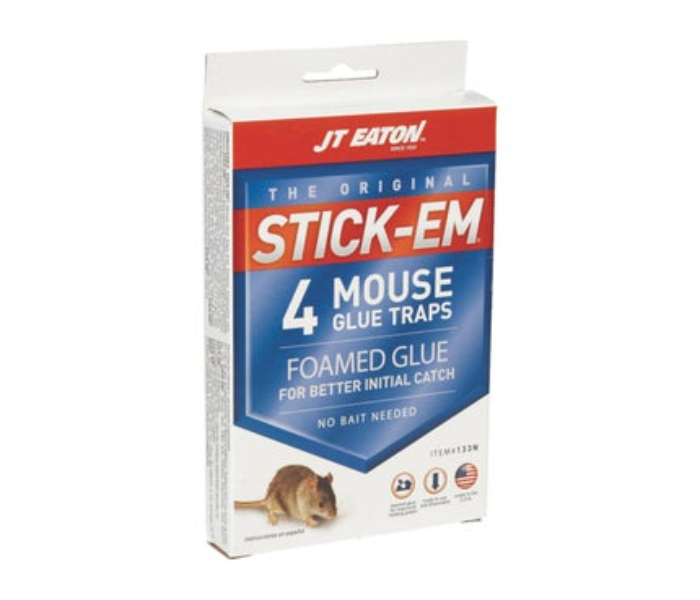 Jt Eaton Mouse Glue Traps 4 / Pack - Zoom Image