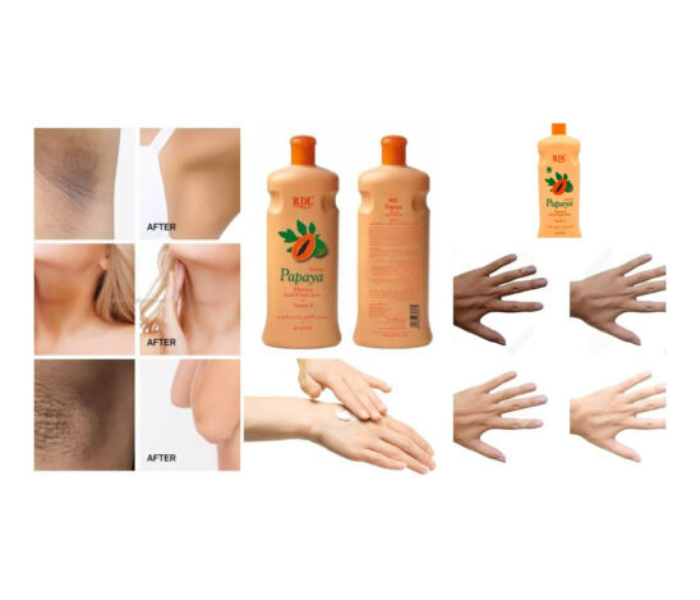 RDL Papaya Extract Hand And Body Whitening Lotion With Vitamin E - Zoom Image 4