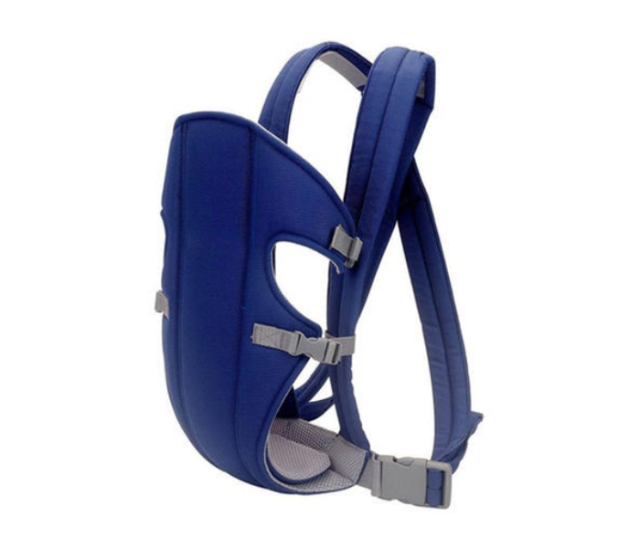 SunBaby Kids Adjustable Carrier With Comfortable Support And Buckle Strap - Blue - Zoom Image