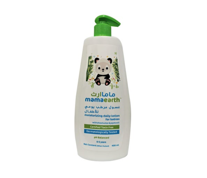 Mamaearth Baby Moisturizing Daily Lotion with Shea Butter And Jojoba Oil - 400 ml - Zoom Image