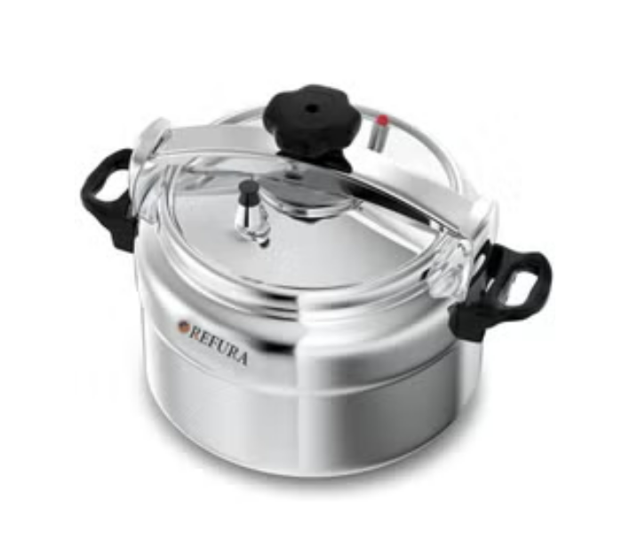 REFURA 5L Aluminium Pressure Cooker - Silver - Zoom Image 5