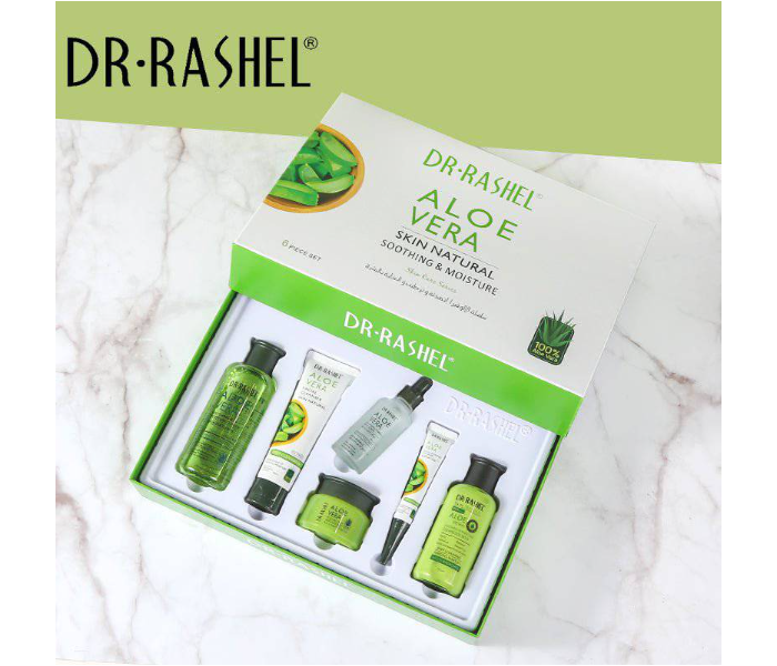 Dr.Rashel 6 IN 1 Aloe Vera Soothing, Anti Wrinkle And Moisture Skincare Set - Zoom Image 5