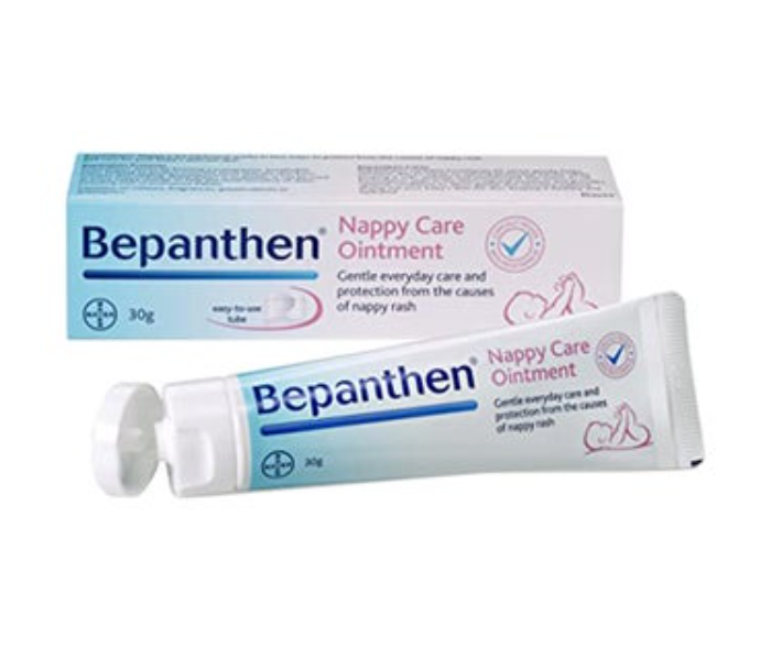 Bepanthen Nappy Care Ointment Moisturizing Cream With Dual-action and Nappy Rash Care 30g - Zoom Image