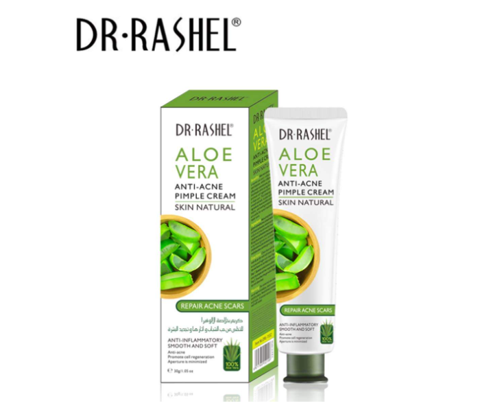 Dr.Rashel Aloe Vera Skin Natural Anti Acne Pimple Cream 30g - Zoom Image 1