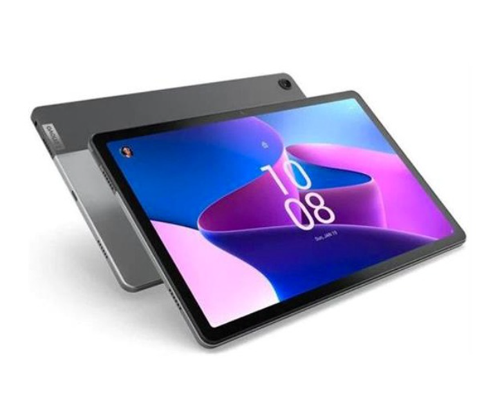 Lenovo Tab M10 Plus 3rd Gen 10.6 Inch FHD 4G LTE Voice Call 4GB RAM 128GB Storage Android Tablet +Precision Pen+ Folio Case LTE Strom Grey - Zoom Image 1