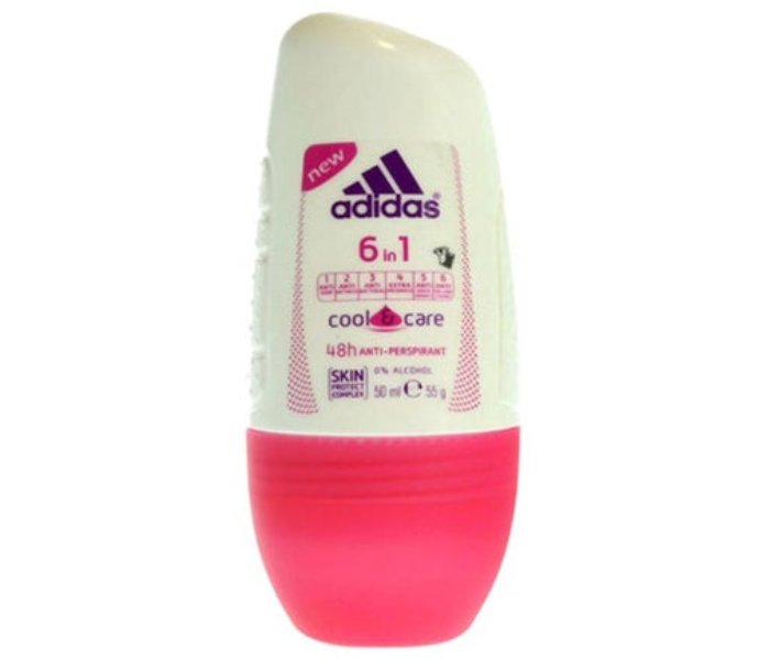 Adidas 6-In-1 Cool And Care Antiperspirant Deodorant Roll On - Zoom Image