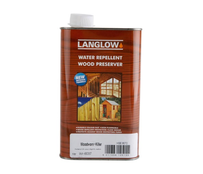 Langlow Woodworm Killer Wood Preserver - Zoom Image