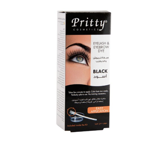 Pritty Eyelash And Eyebrow Dye Kit - Zoom Image