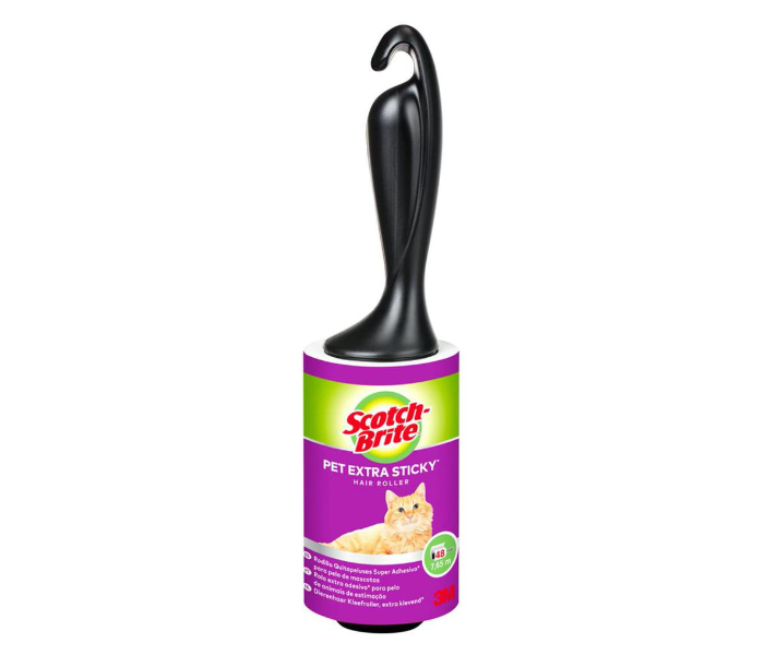 3M Scotch-Brite Pet Extra Sticky Hair Remover Roller (7.65 m) - Zoom Image