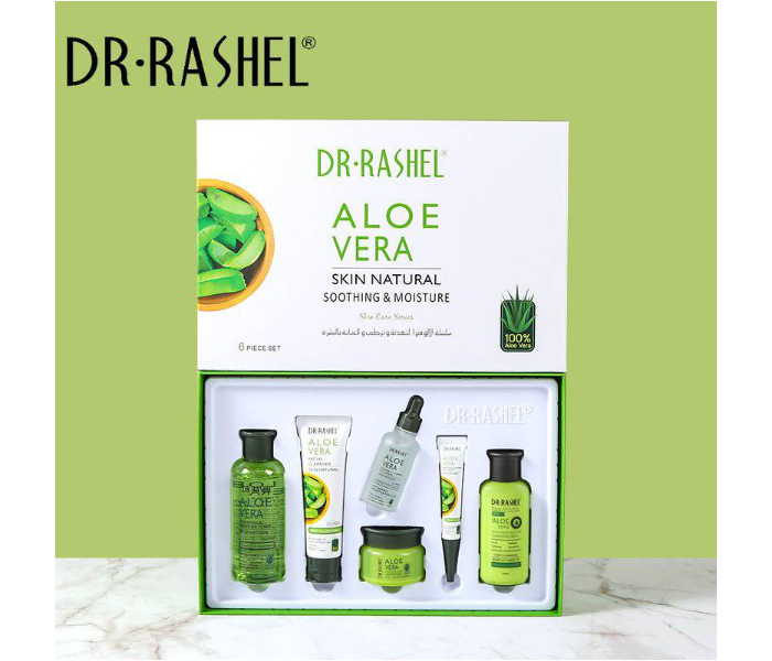 Dr.Rashel 6 IN 1 Aloe Vera Soothing, Anti Wrinkle And Moisture Skincare Set - Zoom Image 2