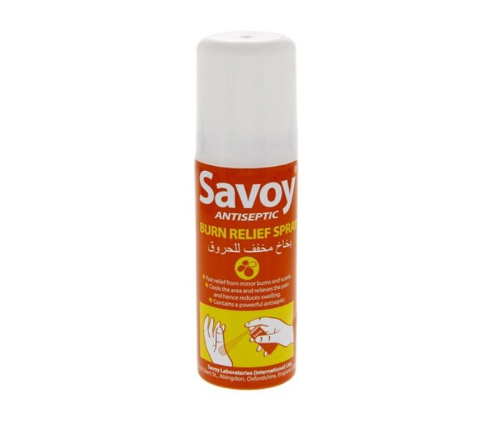 Savoy Antiseptic Burn Relief Spray - Zoom Image