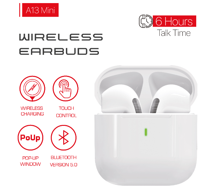 ISmart Wireless Earbuds A13 Mini - Zoom Image 2