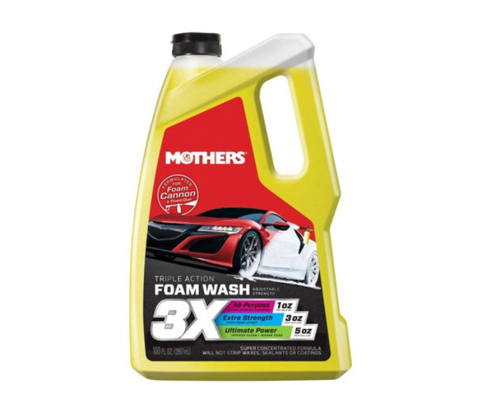 MOTHERS Triple Action Foam Wash 100 ounce - Zoom Image