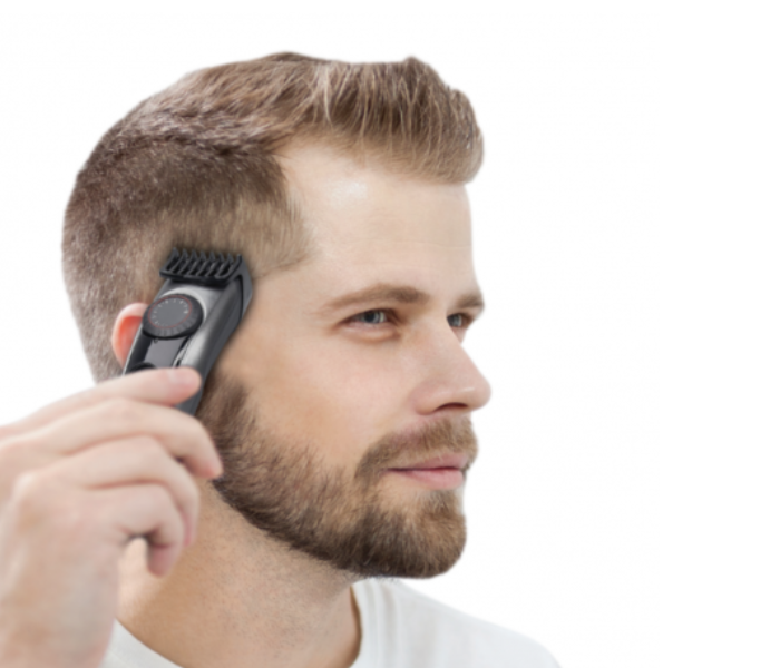 Sanford SF9739HC-A Rechargeable Hair & Beard Trimmer - Silver - Zoom Image 2