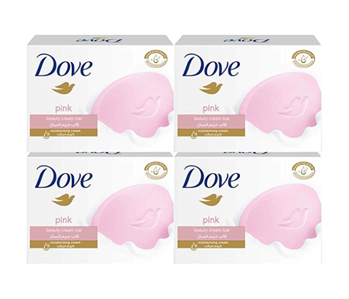 Dove Beauty Cream Bar Soap 4 Pieces - Zoom Image