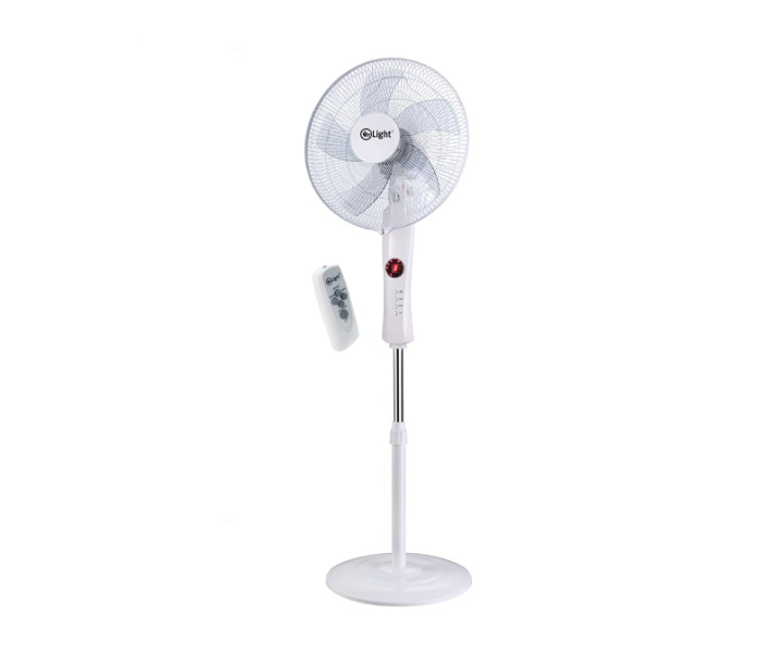 Mr Light MR3444  Stand Fan With Remote - White  - Zoom Image