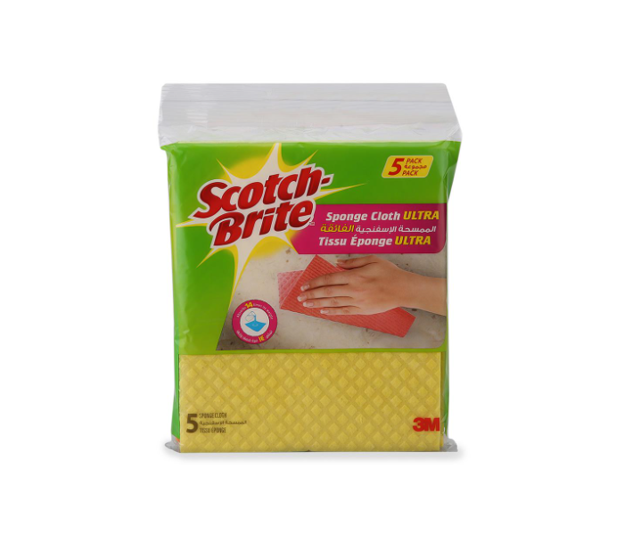  3M Scotch-Brite Sponge Cloth Ultra (5 pcs) - Zoom Image