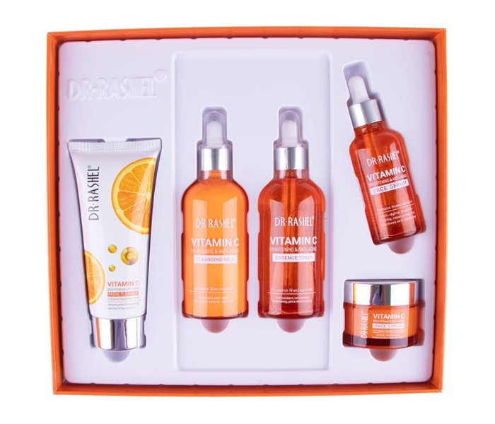 Dr.Rashel Vitamin C Brightening And Anti Ageing Skin Care Series 5 Pcs Set  - Zoom Image 4