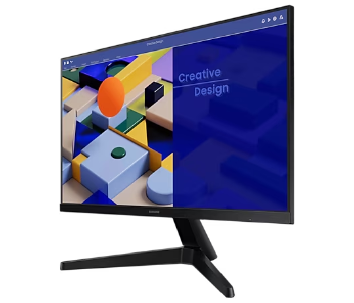 Samsung LS24C310EAMXUE S3 24inch Flat FHD Essential Monitor - Black - Zoom Image 3