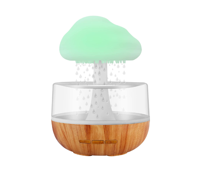 Rain Cloud Air Humidifier Aromatherapy With 7 Colours LED Lights And Raindrops Sound for Relaxing Sleep, Office, Bedroom, Rooms - Zoom Image 10