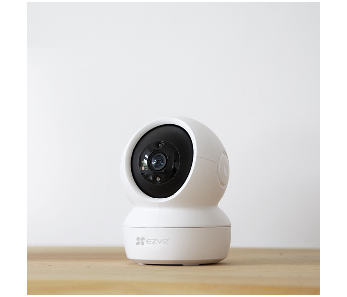 EZVIZ CS-C6N-D0-8B4WF Pan & Tilt Smart Home Camera - White and Black  - Zoom Image 2