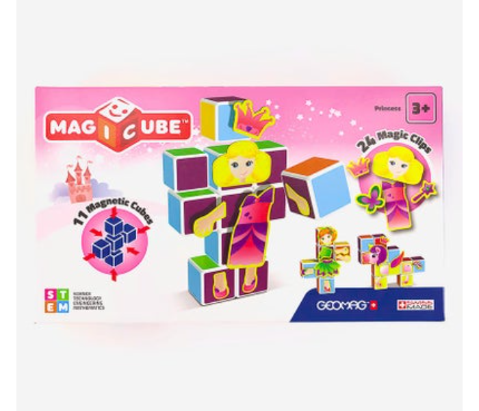 Geomag 35 Pcs Building and Construction, Pink Combo - Zoom Image