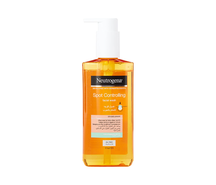 Neutrogena Spot Controlling Facial Wash Oil-Free Clear 200ml - Zoom Image