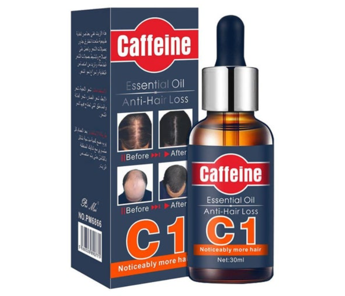 Caffeine C1 Anti Hair Loss Essential Oil For Men &amp; Women 30 ml - Zoom Image