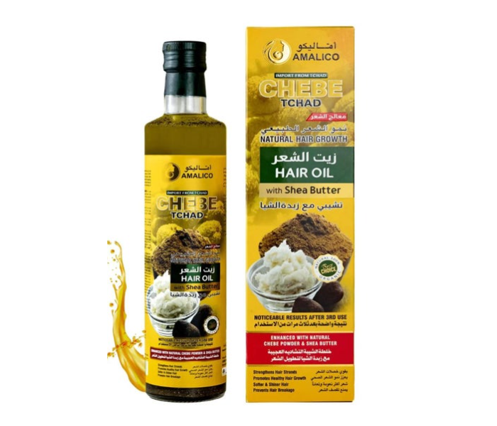 AMALICO CHEBE GROWTH OIL WITH SHEA BUTTER HAIR OIL  - Zoom Image