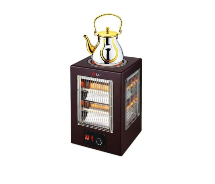 DLC R5842 2 in 1 Room Heater with electric stove  - Zoom Image 2