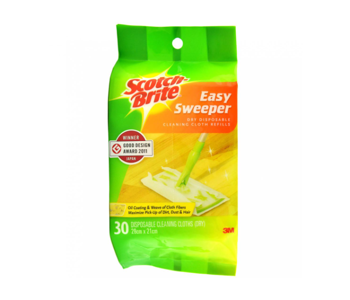 3M Scotch-Brite Easy Sweeper Refill (28 x 21 cm, Pack of 30) - Zoom Image