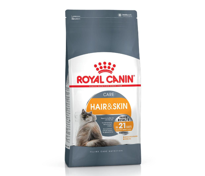 Royal Canin Feline Care Nutrition Hair &amp; Skin Cat Food (10 kg) - Zoom Image