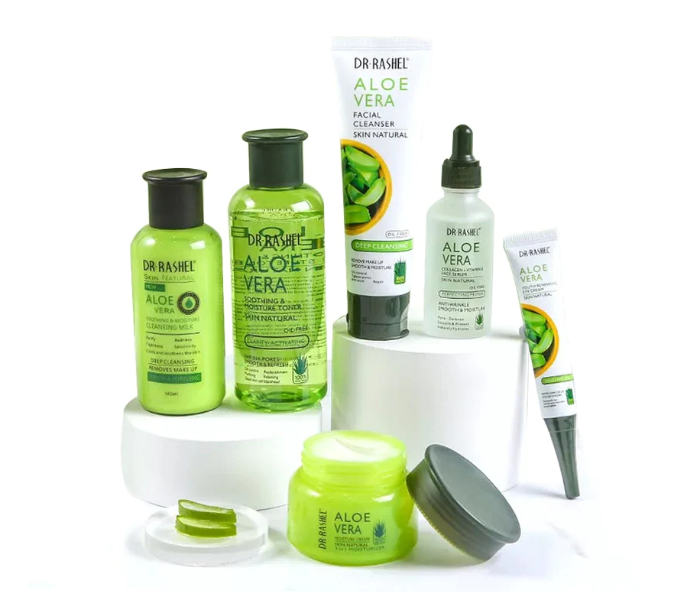 Dr.Rashel 6 IN 1 Aloe Vera Soothing, Anti Wrinkle And Moisture Skincare Set - Zoom Image 1