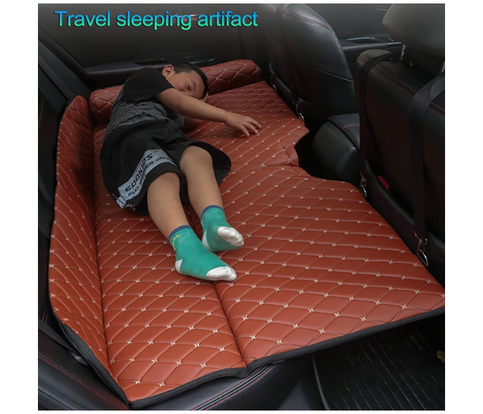 Car Folding Mattress Car Camping Bed, Portable SUV Mattress, Car Camping Mattress Back Seat, for Home Office - Zoom Image 2