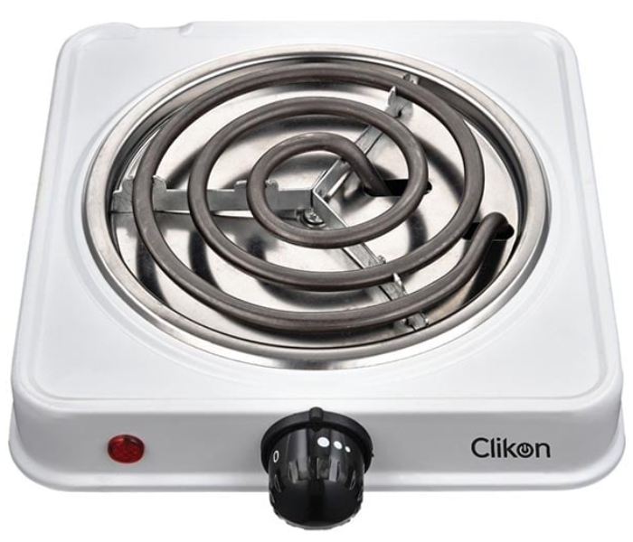 Clikon CK4295 1000W Coil Hot Plate - White - Zoom Image